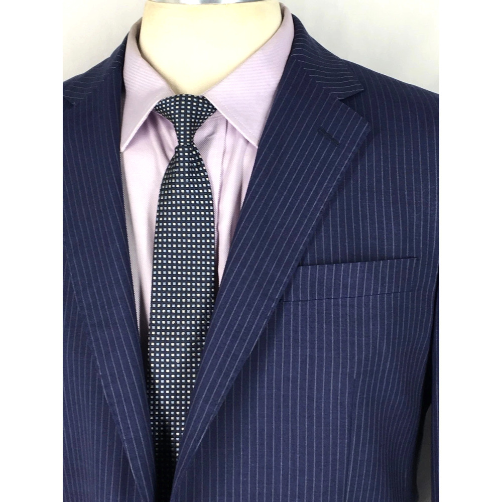 NWOT 40/41R Brooks Brothers Explorer Vitale Barberis Italy 2 Button Blazer Navy - Picture 16 of 16